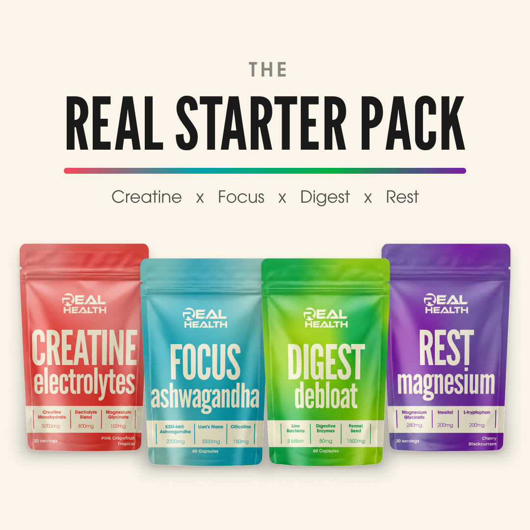 The Real Starter Pack: Creatine, Focus, Digest, and Rest